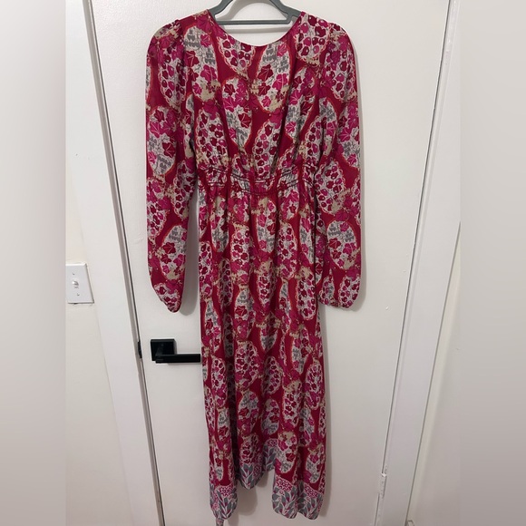 Chelsea & Violet Red Floral Dress - Picture 4 of 4